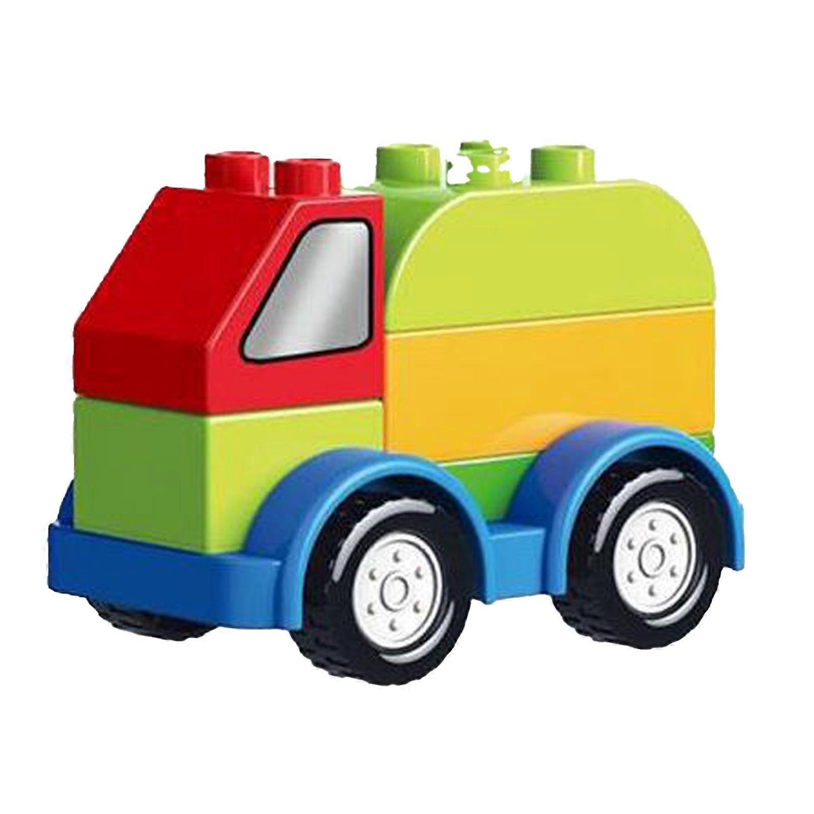 Safe & Easy-to-Build Toy Car Set for Toddlers Ages 1-3