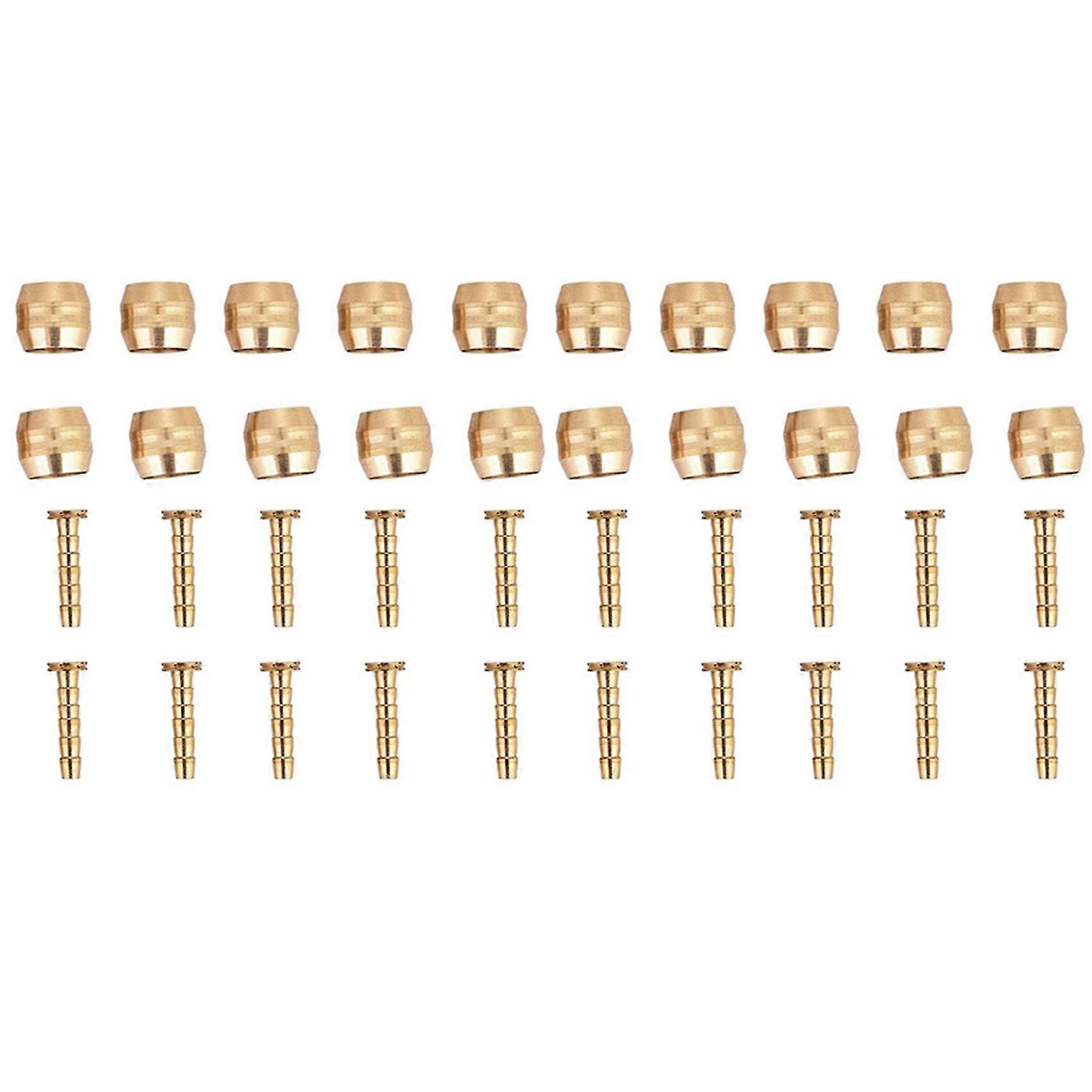 10 Set Hydraulic Disc Brake Hose Mtb Olive Connector Insert