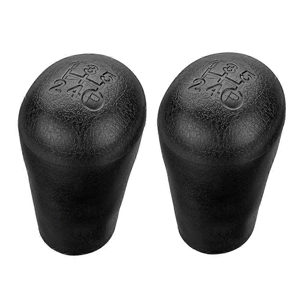 2PCS 5 Speed Manual Car Gear Shift Knob Shifter Lever for Toyota 1996-2001 4Runner 1995-2004 Tacoma