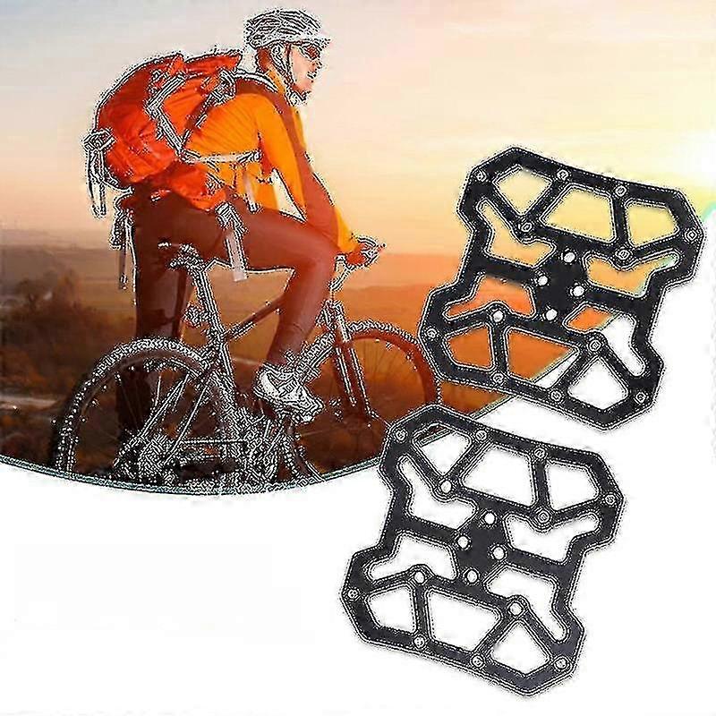 Wear-resistant Clipless Pedal Platform Adapters for SPD and Similar Brands
