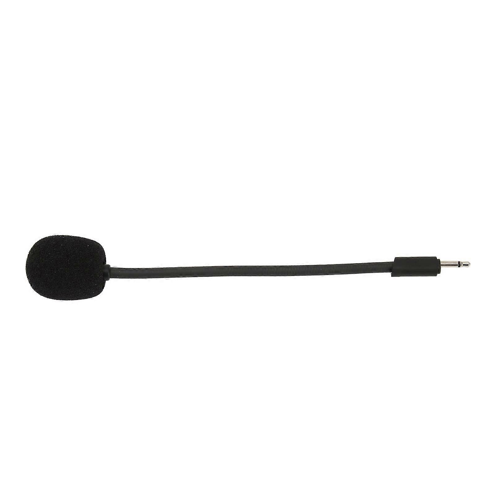 Microphone Replacement, Plug and Play Gaming Headsets, Detachable 2.5mm Game Boom Noise Cancelling Microphone with Sponge for Quantum 100'