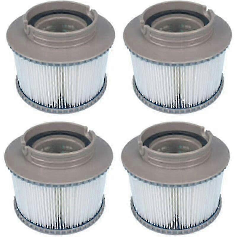 Pack Of 4 Replacement Filters Suitable For Certain Brands, Ideal For Pool And Spa Filter Cartridges
