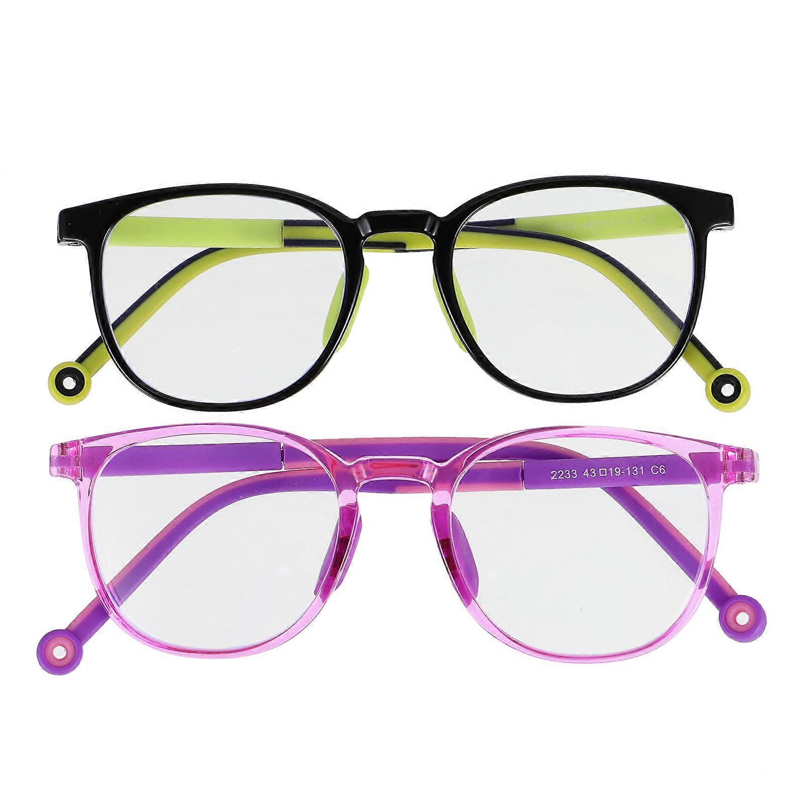 Protective Glasses For Light Blocking Glasses Children Online Learning 2Pcs