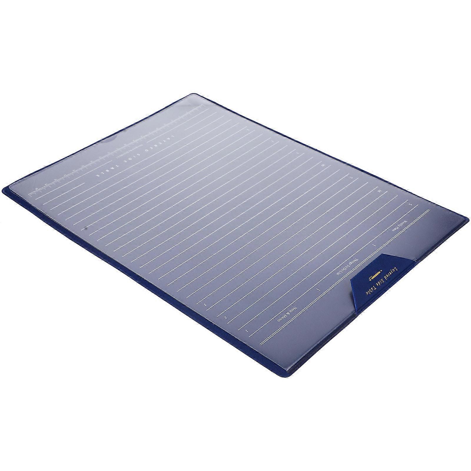 Layered Design Pu Mouse Pad Blue 31 8X23 2Cm Note Taking For Gaming 1Pack