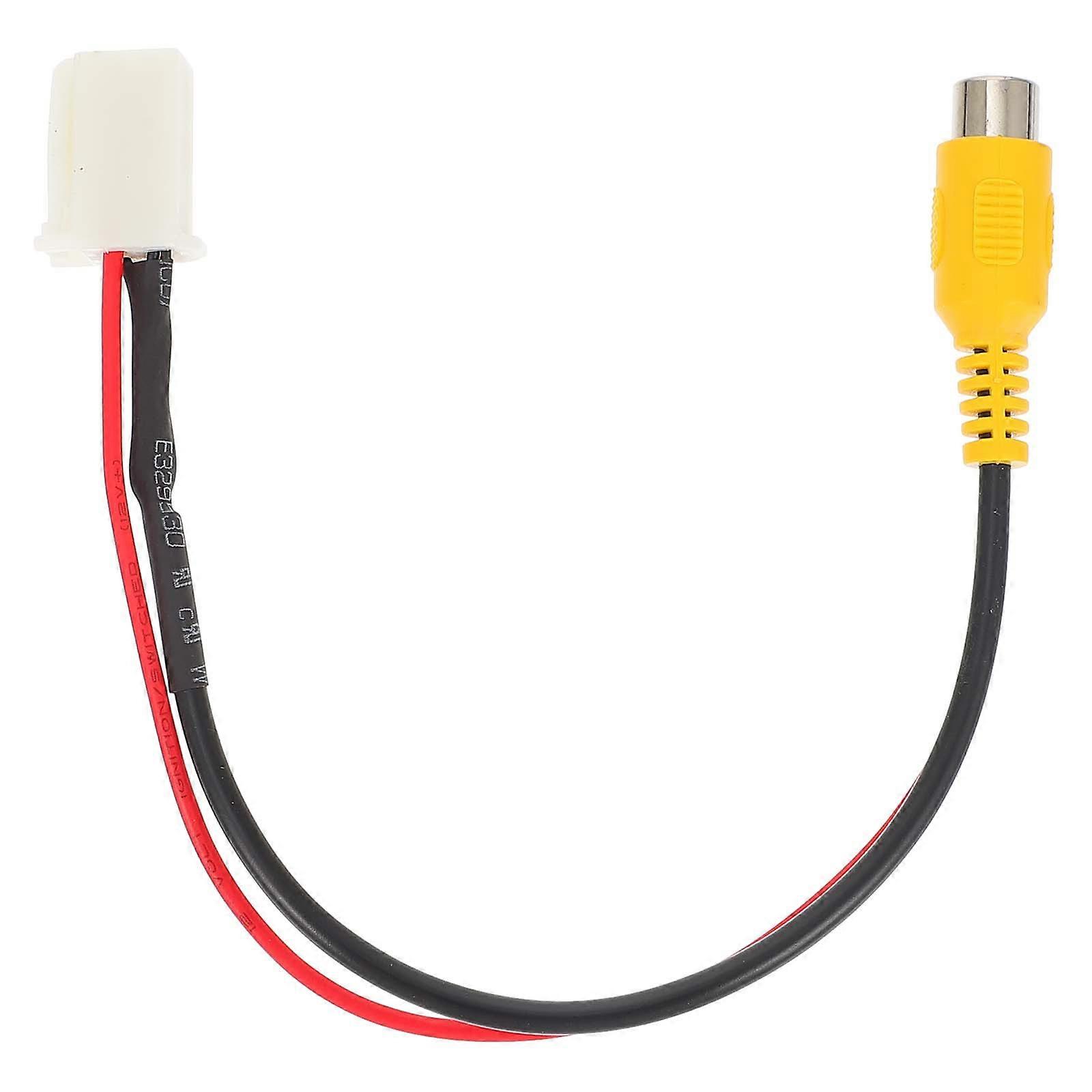 Car Reversing Camera Rear View Cable Standard Coded Cables For Navigation System Upgrade 1Set