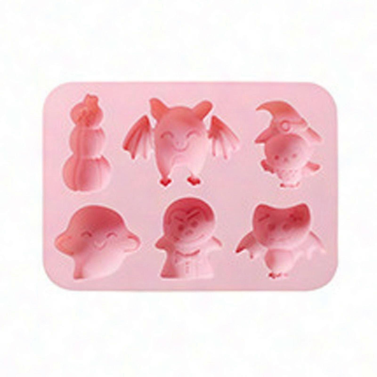 قالب سيليكون هالوين قابل لإعادة الاستخدام للحلوى والكعك