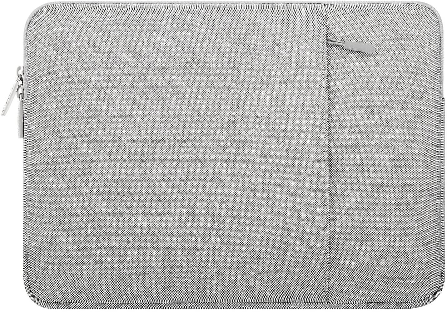 Housse de protection pour ordinateur portable compatible avec les ordinateurs portables 13-13,3 pouces, avec poches de protection verticale en fibre de polyester