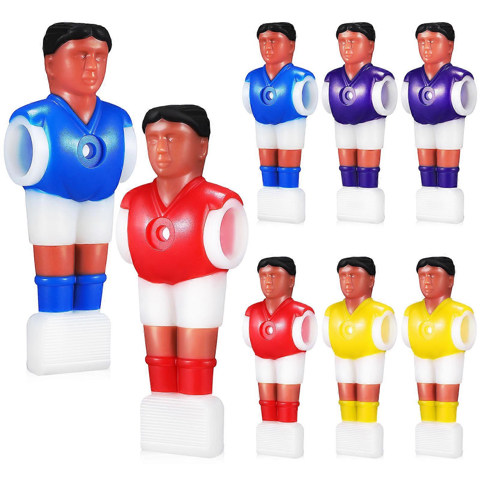 8 Pcs Foosball Game Replacement Figures Classic Easy Swap for Table Soccer Accessories