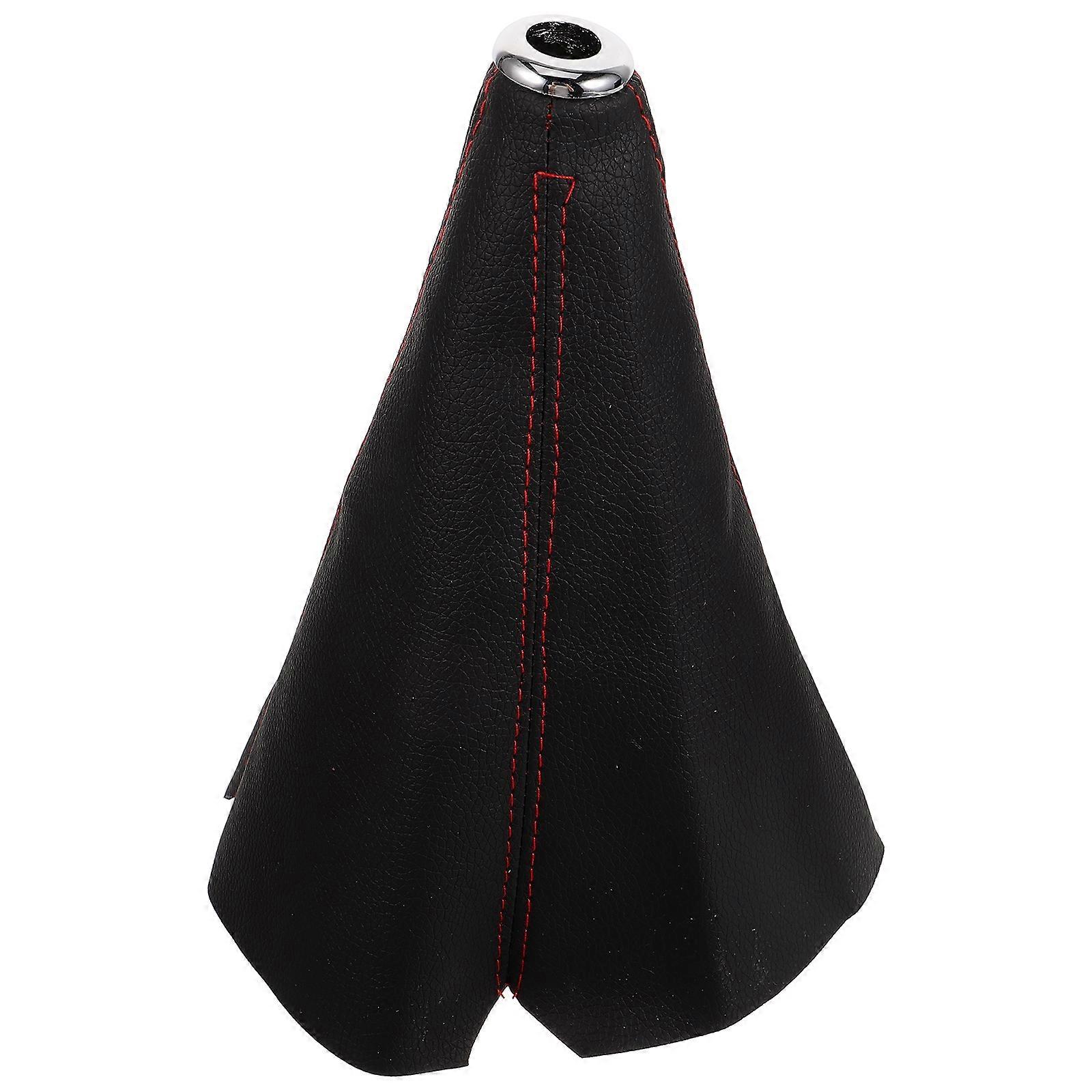 Shift Boot PU Manual Gear Shift Cover Replacement Shifter Boot Retainer