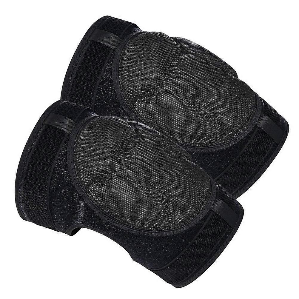 Professional Sports Knee Pads Fitness Gardening Simple Design Spandex 1Pair