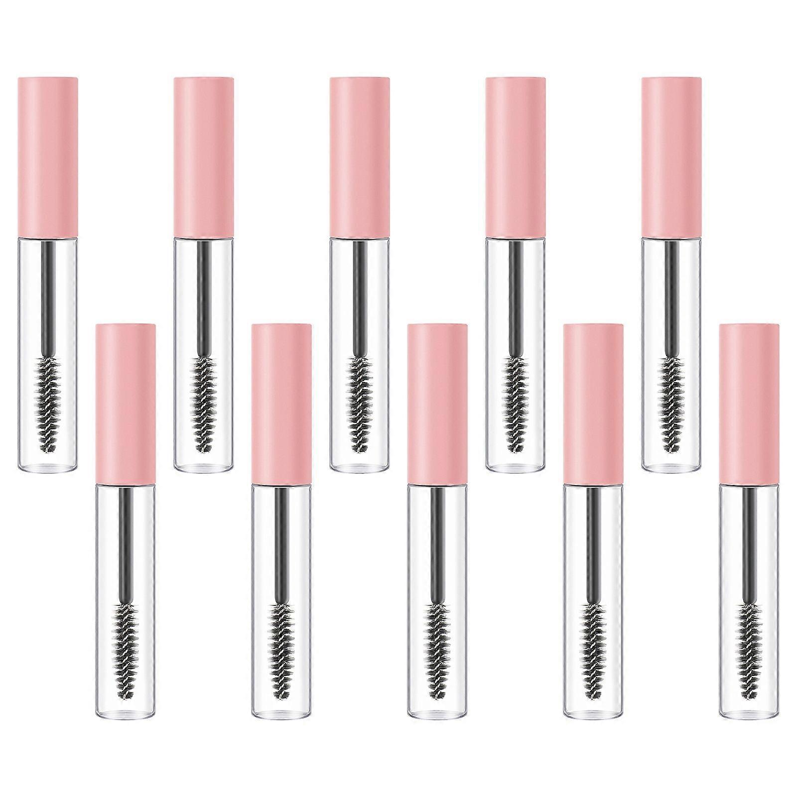 10PCS Empty DIY Mascara Tube with Wand 10ml Reusable Eyelash Cream Container