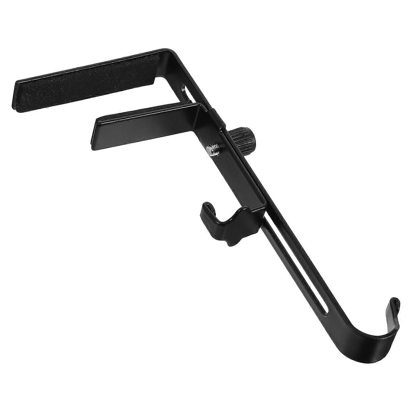 Hemoton 1 Set Christmas Stocking Hooks Tabletop Iron Hanger for Xmas Mantel Stockings