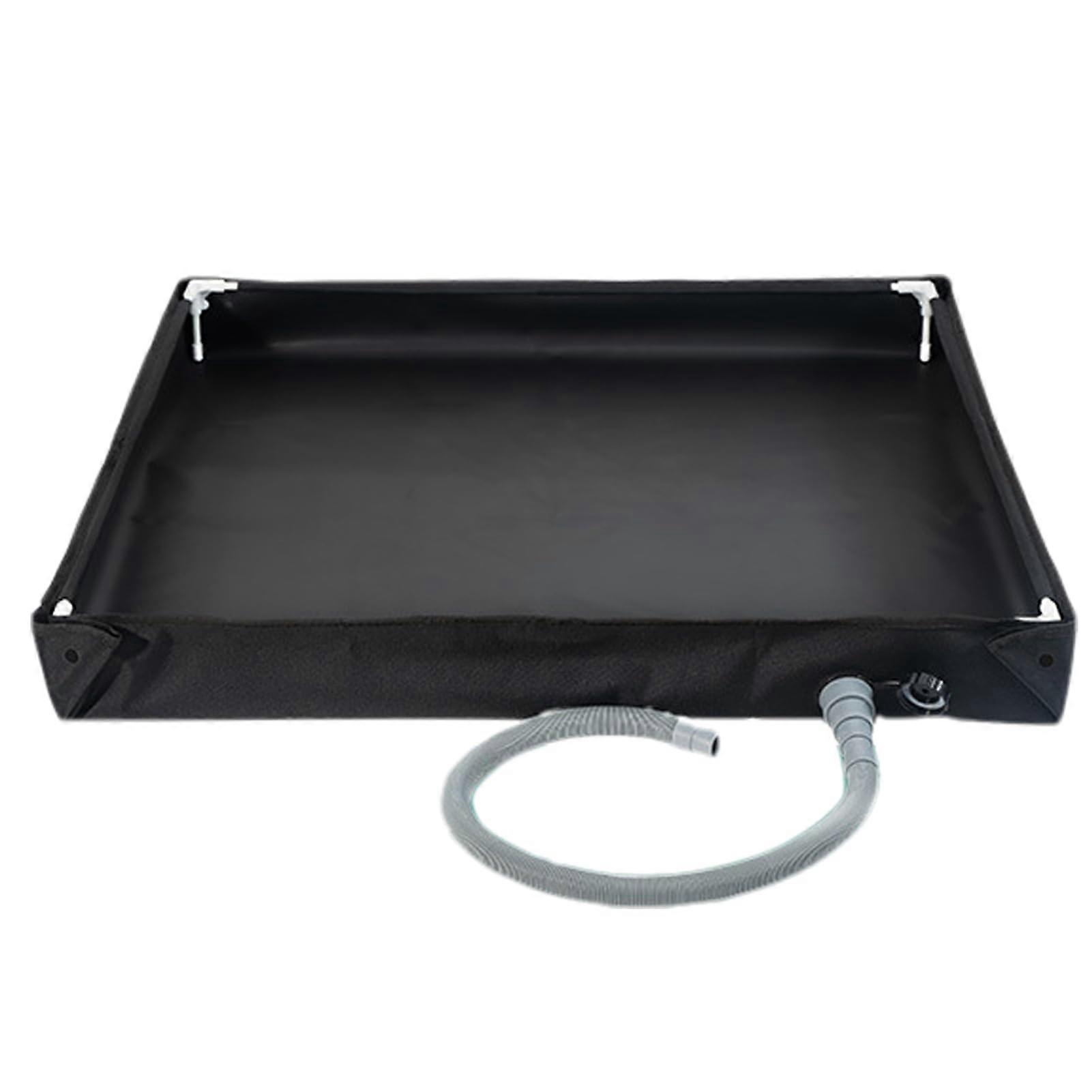 Camping Shower Base Collapsible PVC Indoor-Use Portable Shower Tray