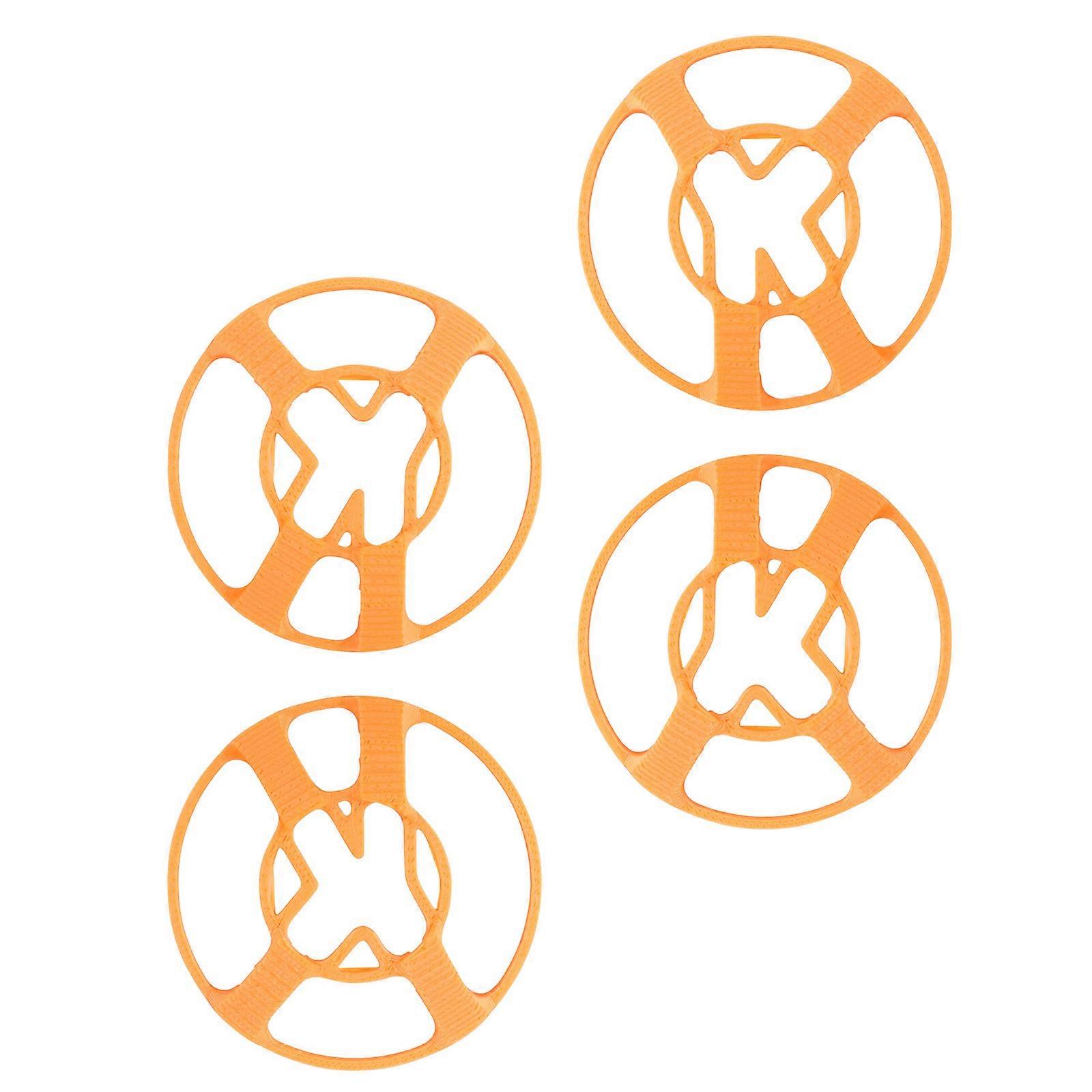 Propeller Guard for Drones Paddles Protector Lightweight Antiscratch Protector Drones Guard Protector Accessories Orange