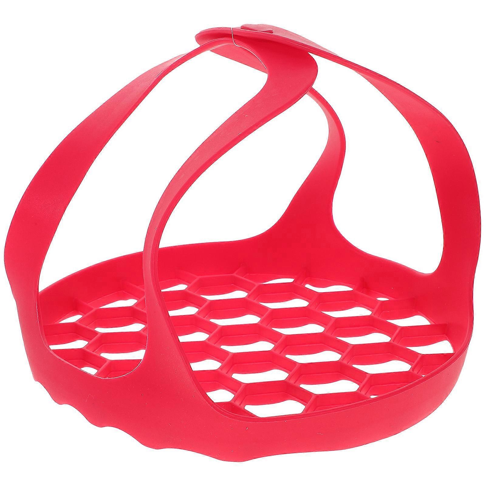 Pressure Cooker Sling Silicone Bakeware Lifter Steamer Basket with Handles and Steamer Rack