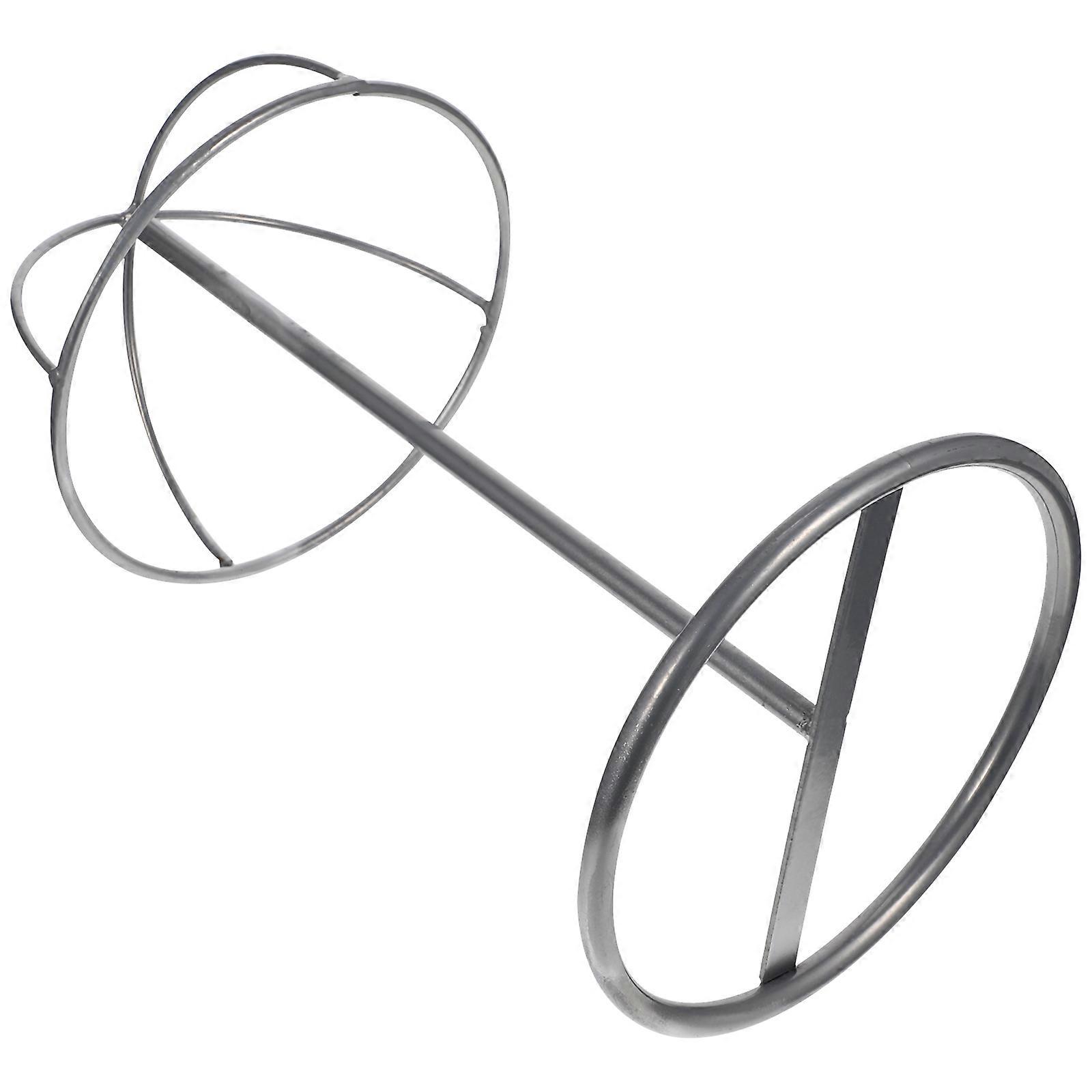 Metal Dome Hat Holder Display Rack for Caps and Wigs – Strong Support Pole, Prevents Deformation, Ideal for Salons, Malls, and Supermarkets
