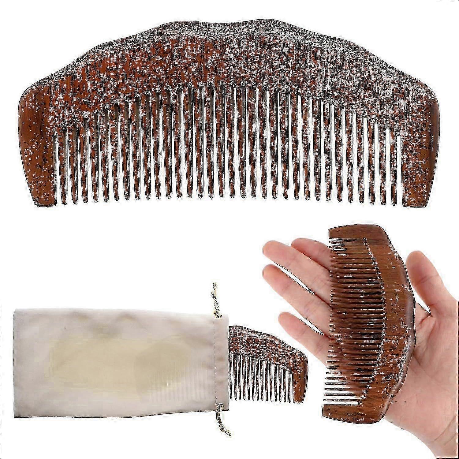 مشط المخاض الخشبي ، مشط الولادة للمخاض مع حقيبة قماش مشط الولادة الطبيعية