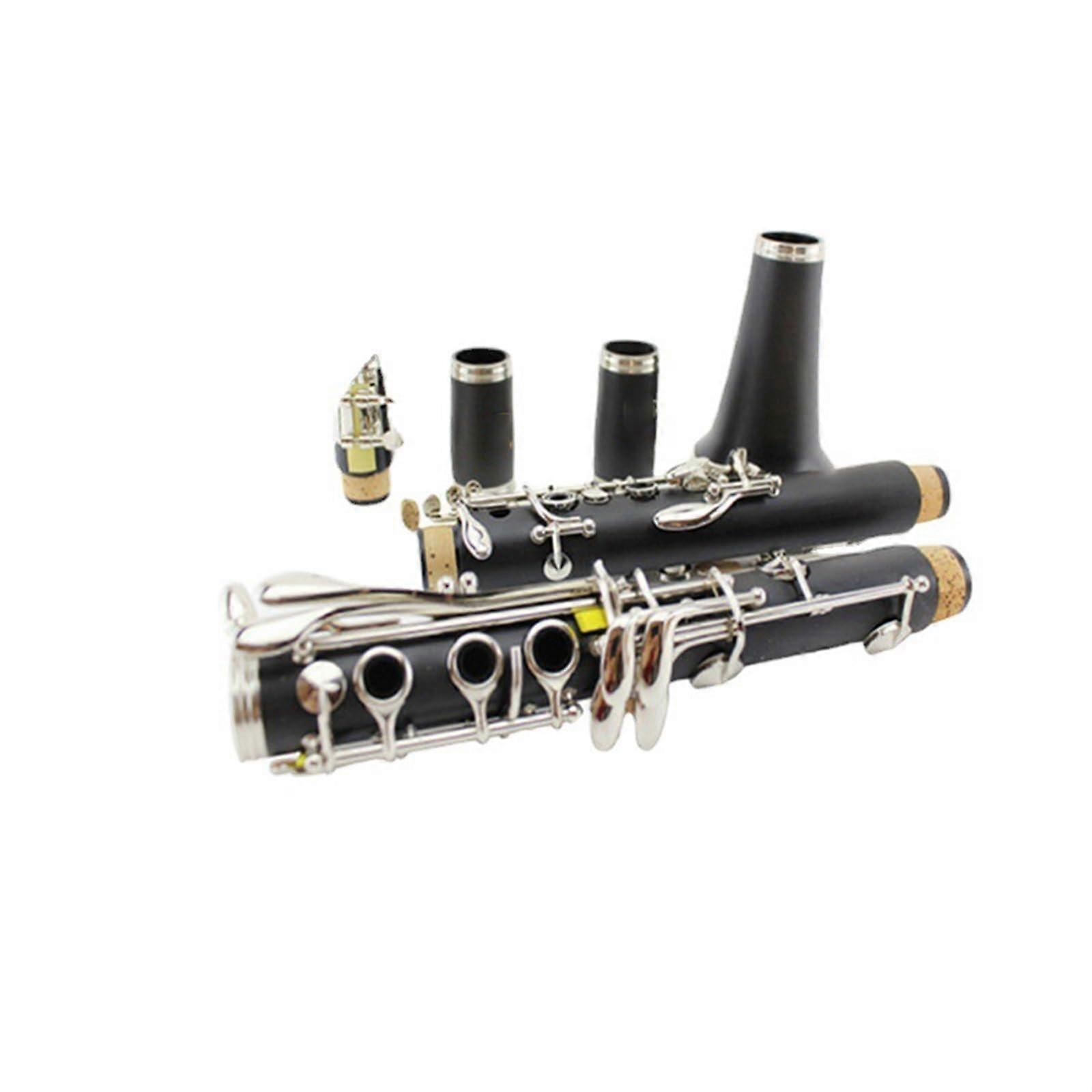 17Key Clarinet BFlat Clarinet Black Wind Instrument Bakelite Beginner Exam Clarinet