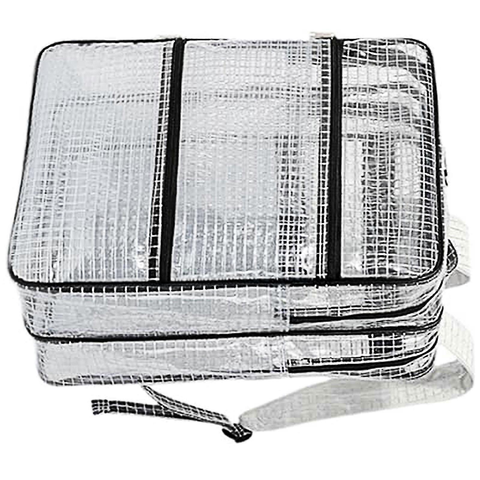 Oversized 18Inch Anti Statics PVC Technician Backpack Clear Front Panel Industrial Storage Solution For DIY Projects Multicolor