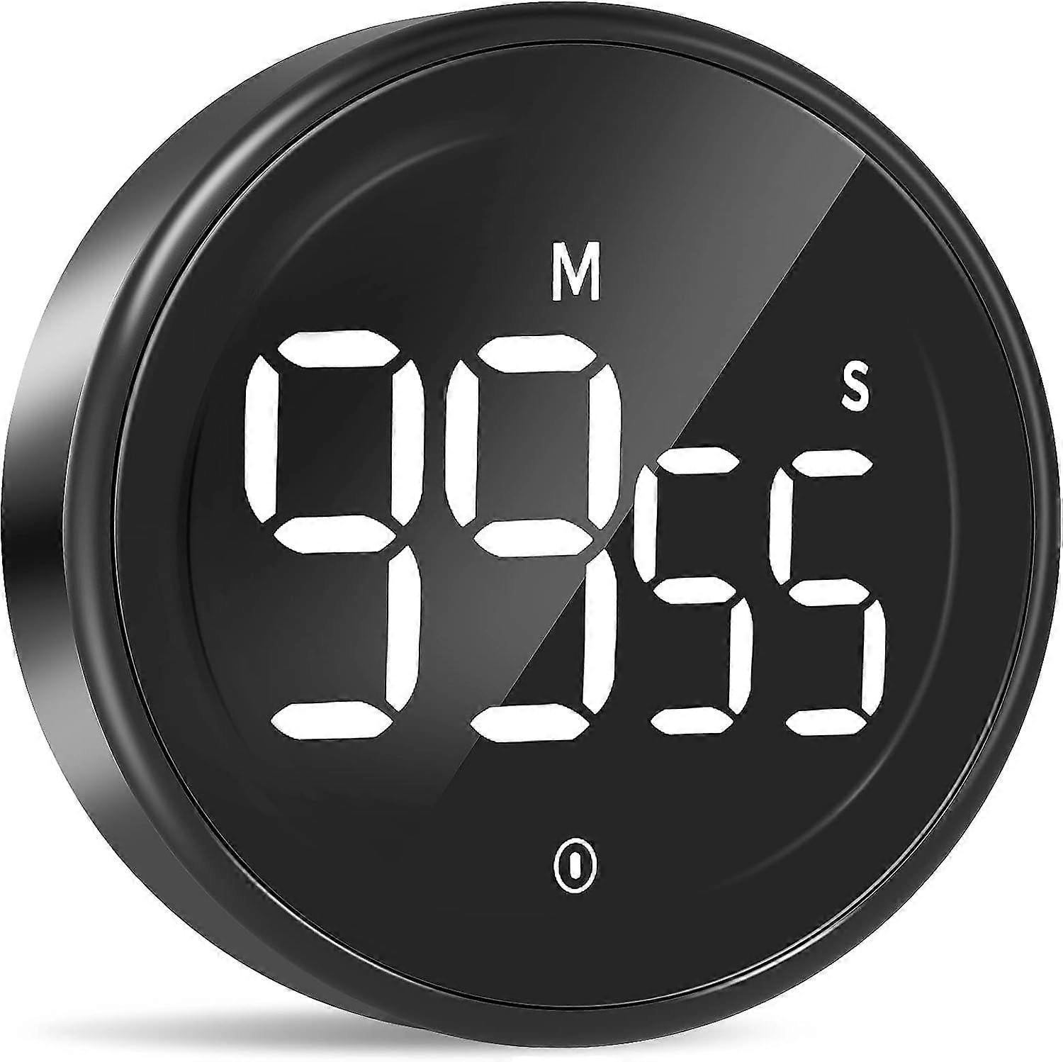 2025 Newest Digital Kitchen Timer, Magnetic Countdown Timer with Large LED