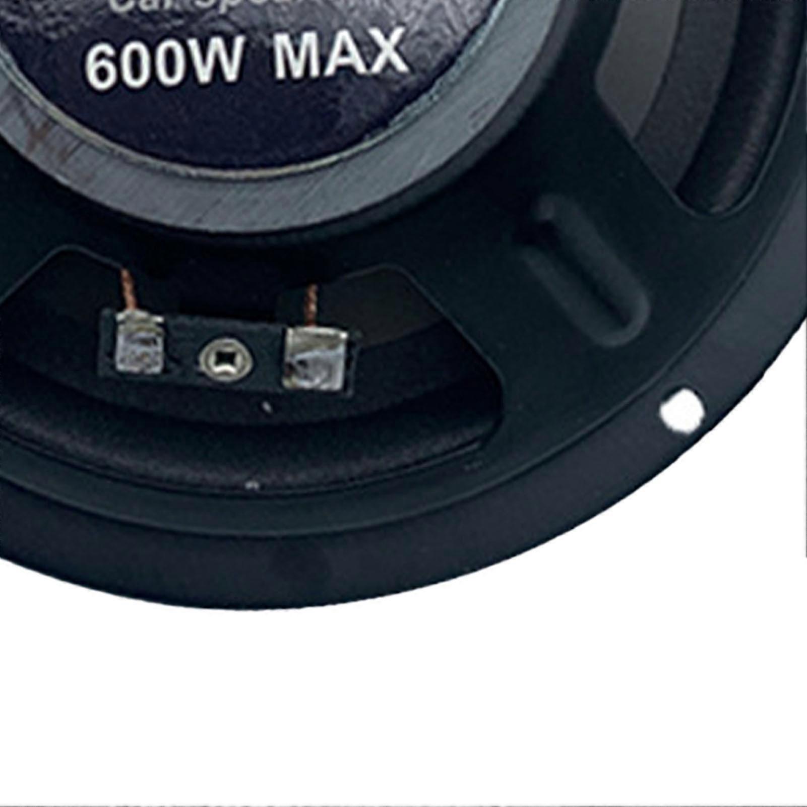 2PCS同轴扬声器6.5英寸通用音频立体声音乐高灵敏度扬声器600W