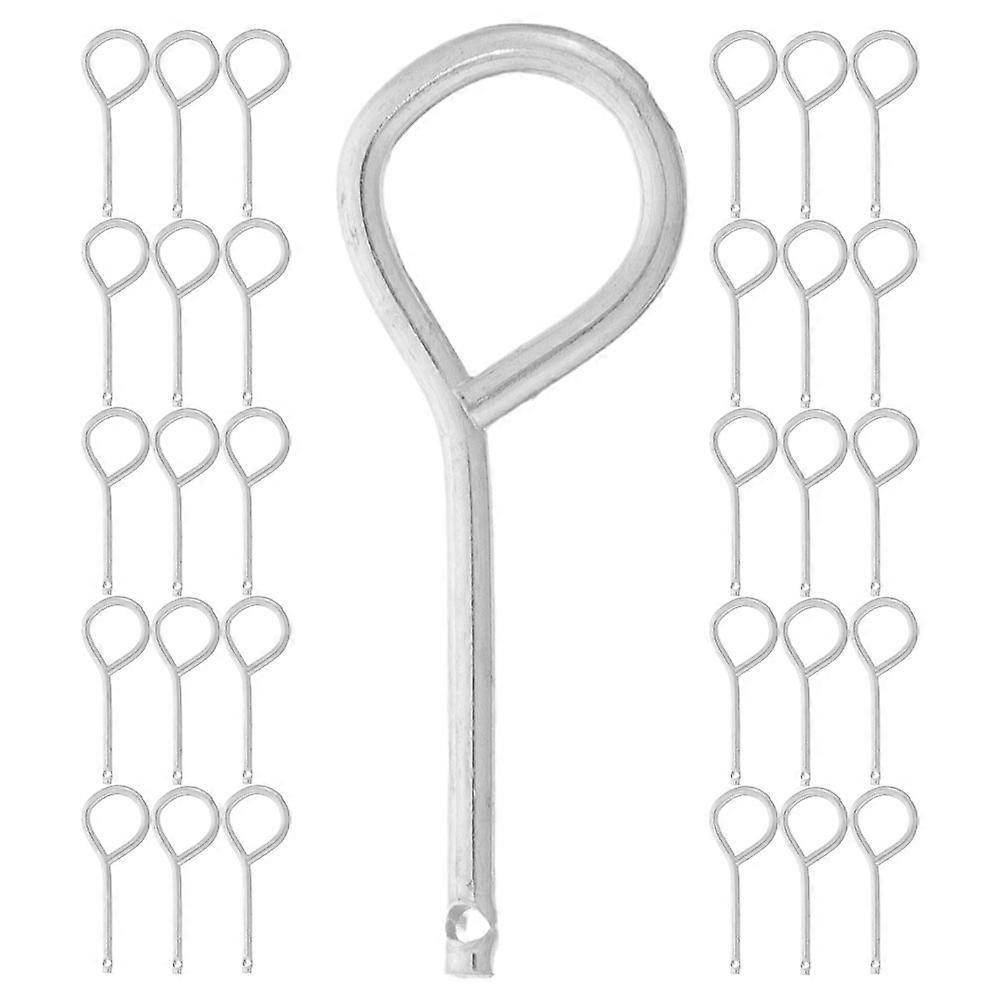 Fire Extinguisher Safety Lock Pins Made of Stainless Steel for Long Term Use 100pcs