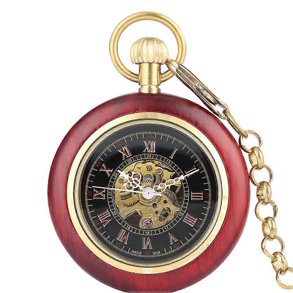 Antique Pendant Watch with Chain and Multi Color Design for Decor Use Alloy Material 2.5 Inch