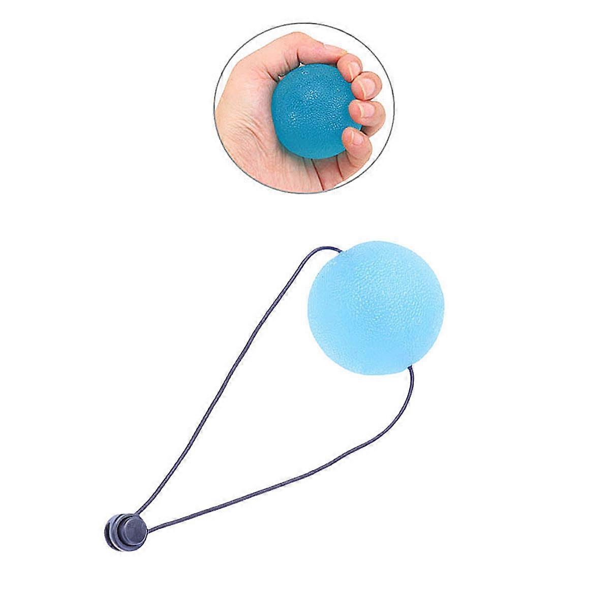Strength Balls For Hands Hand Exercise Therapy Muscle Tension Reduction Blue Shape 1Pcs