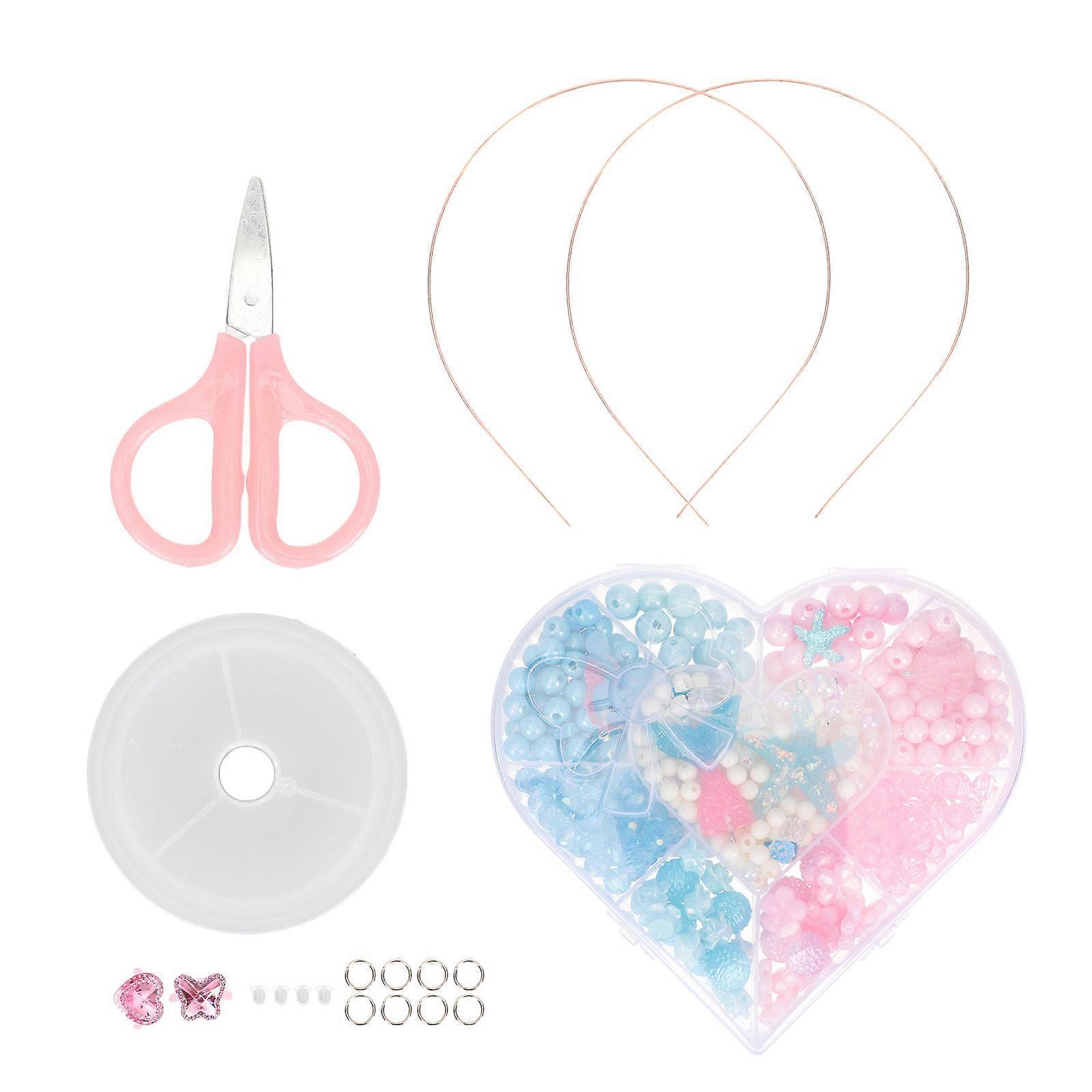 Acrylic Beads for Jewelry Making Kits with Assorted Colors and Shapes Ideal for DIY Bracelets Necklace Crafts 1 Set