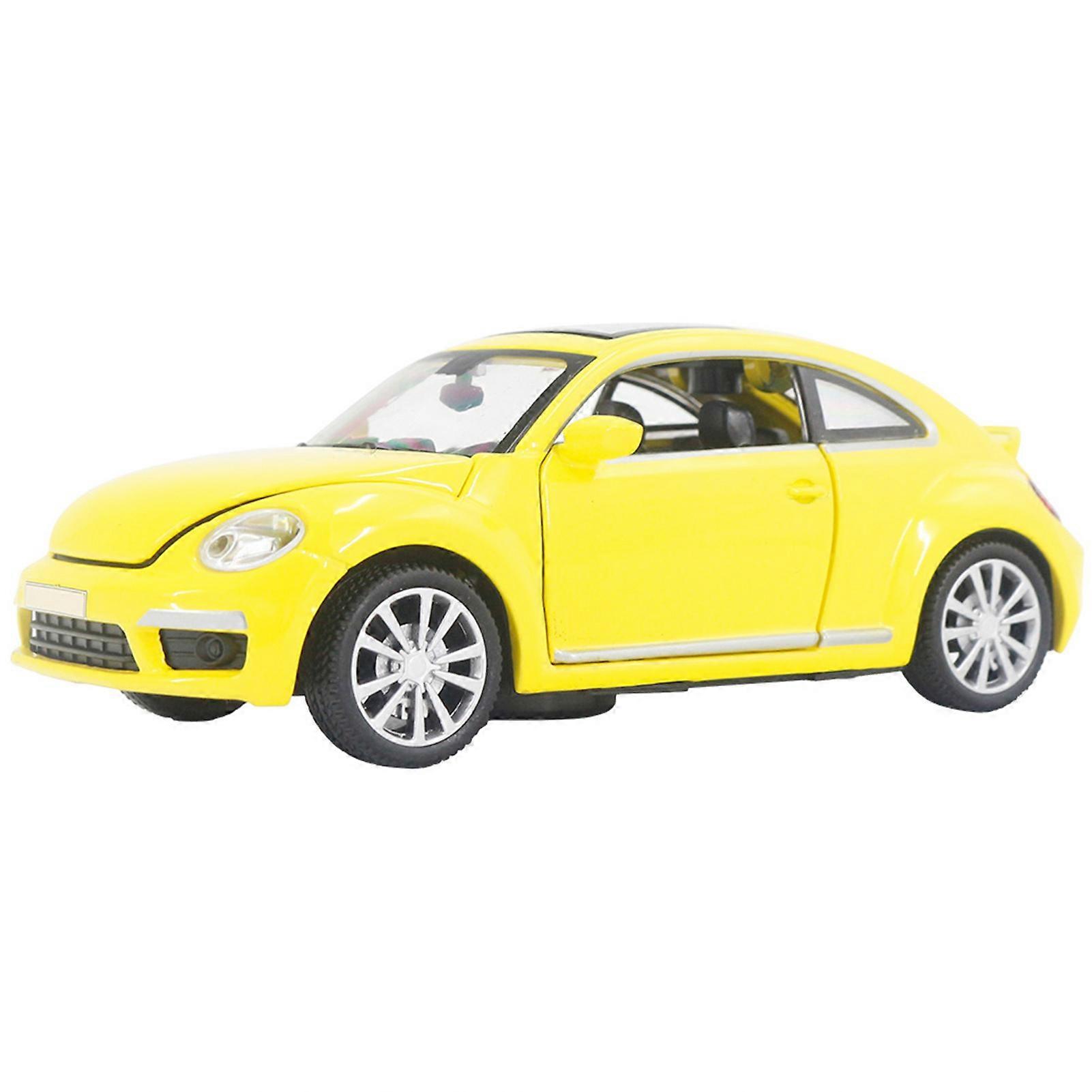 VB32113-1 1:32 Highly Simulation Electric Car Model Toy for Children with Light Sound (Yellow)
