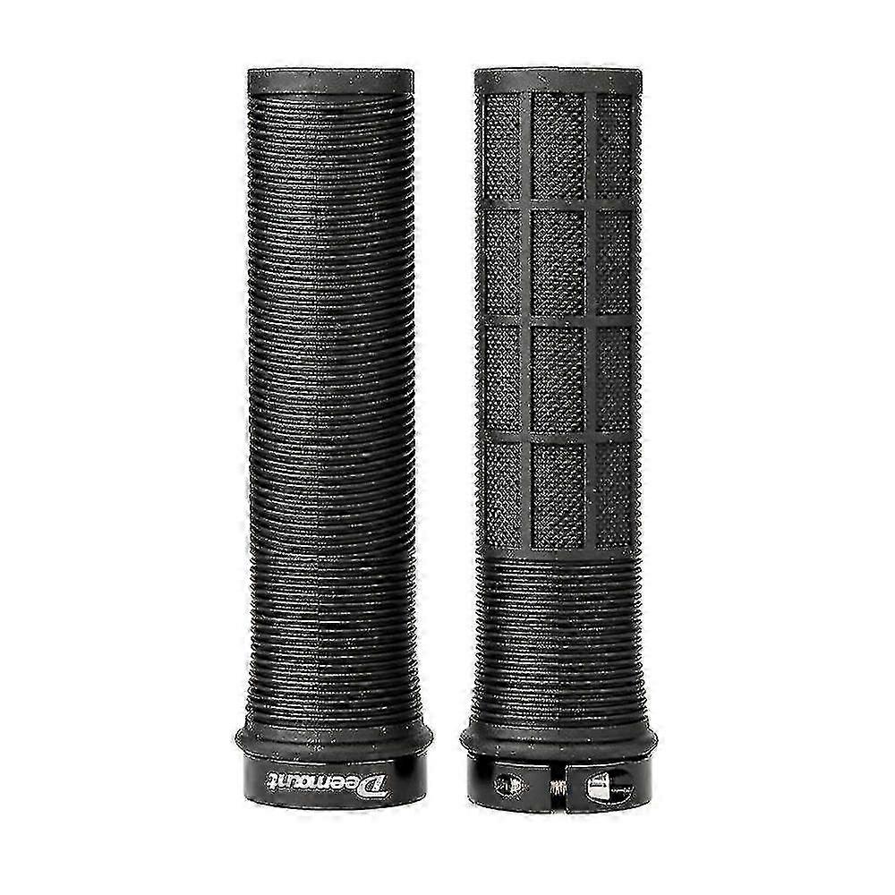 Bicycle Handle Bar Grips, a Double Lock On Grip for a BMX, MTB, or Mountain Bike Cycle.