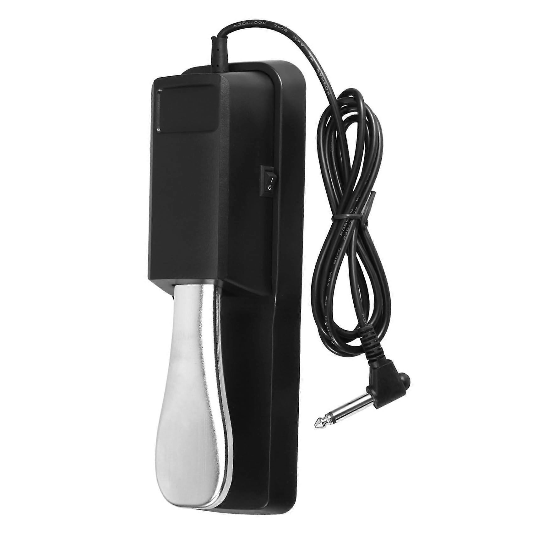 Piano Sustain Pedal Universal Foot Pedal For Electric Pianos And Digital Synthesizers, Easy Install For Practice