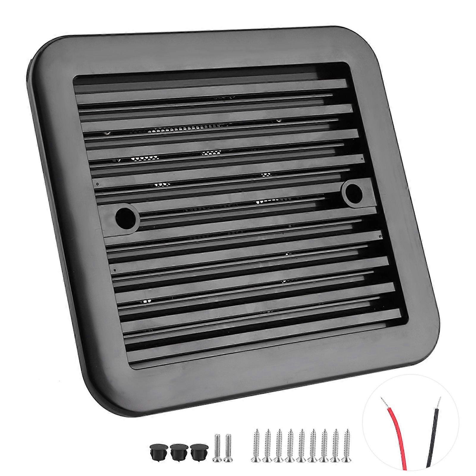 strong wind one-way vent fan 12V 4W for car styling