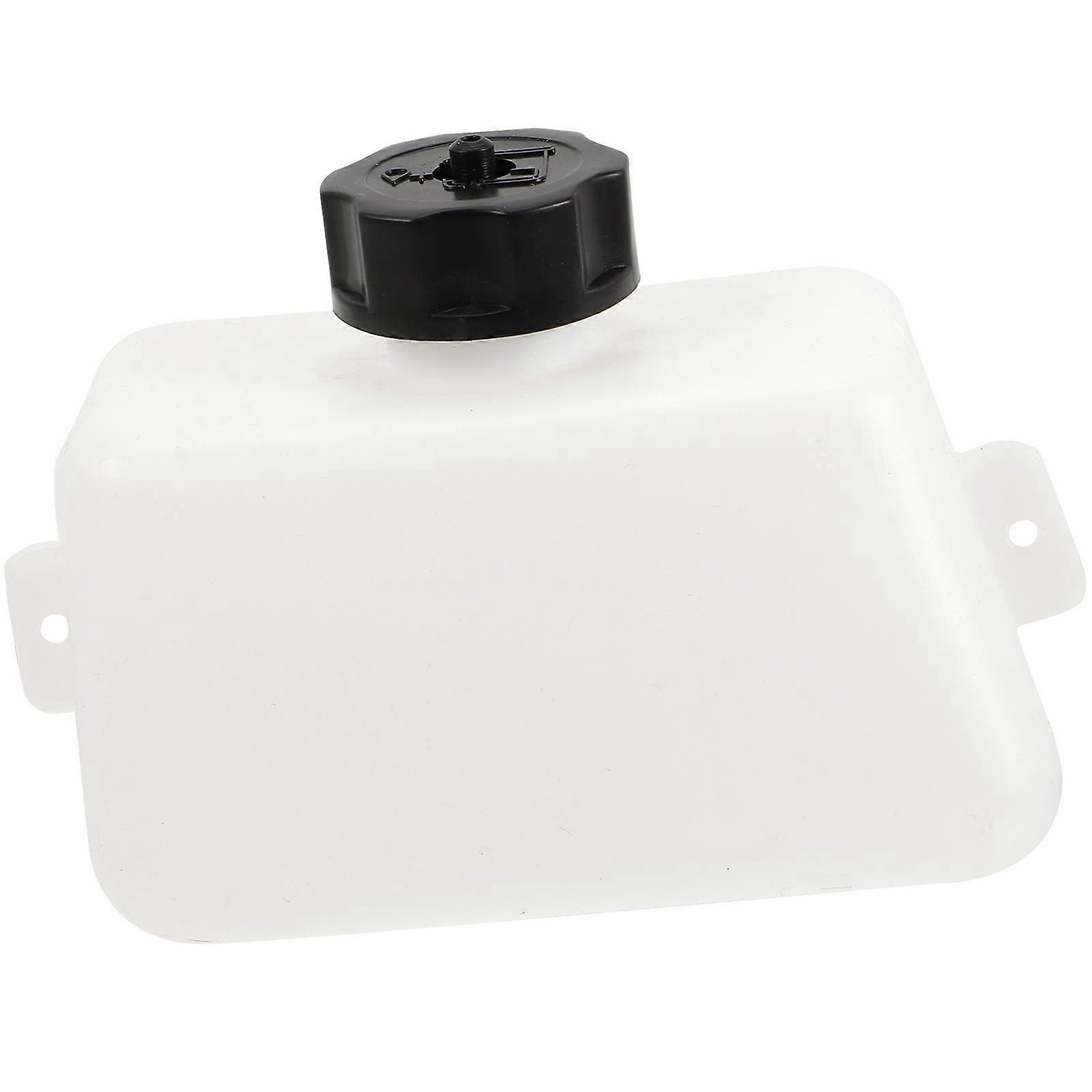 Gas Tank 1Set Compatible With 2 Stroke 5.5x3.93x3.14in White Durable Storage
