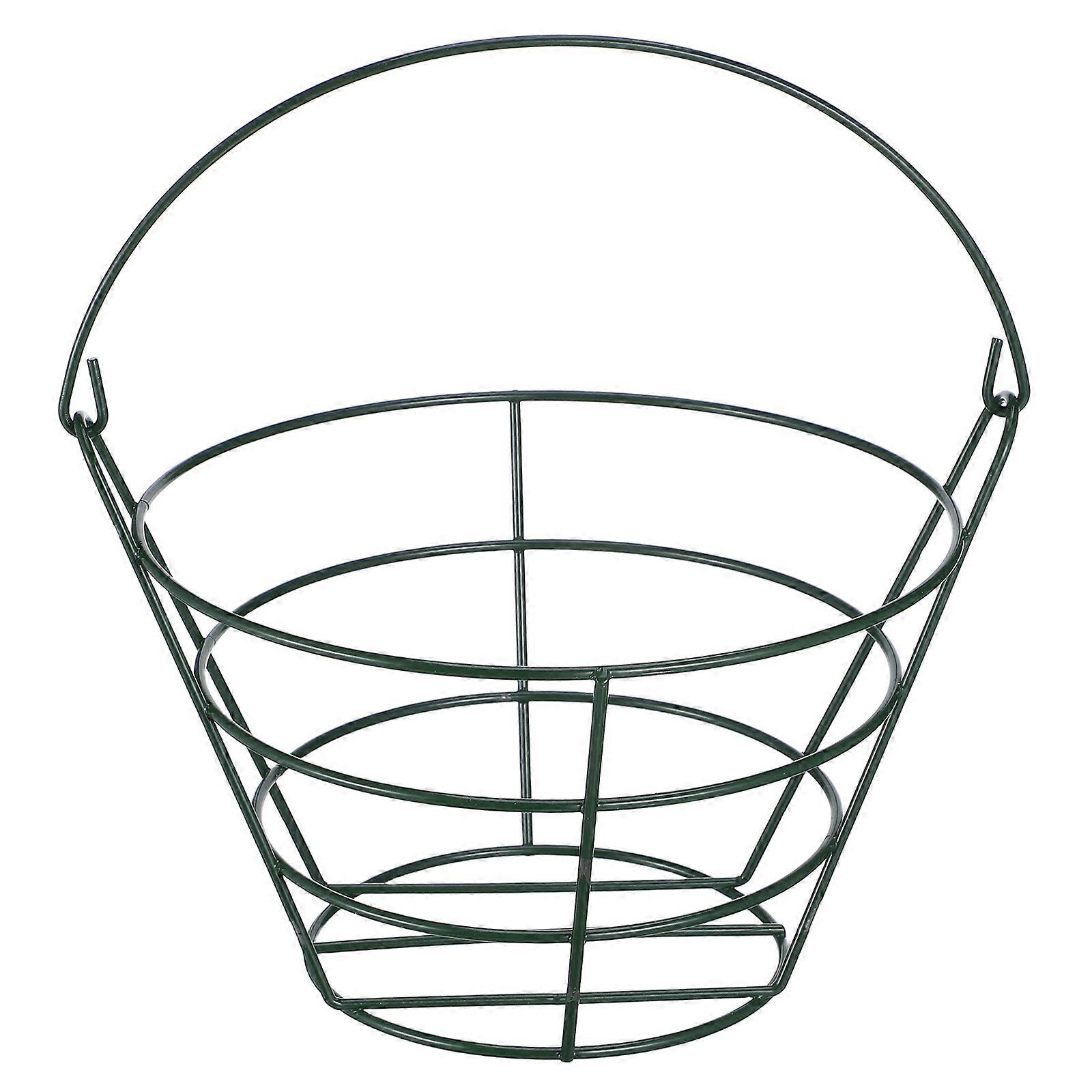 Ball Basket Holder for Easy Pickup Durable Iron Design Lightweight Portable 4.5 L Capacity