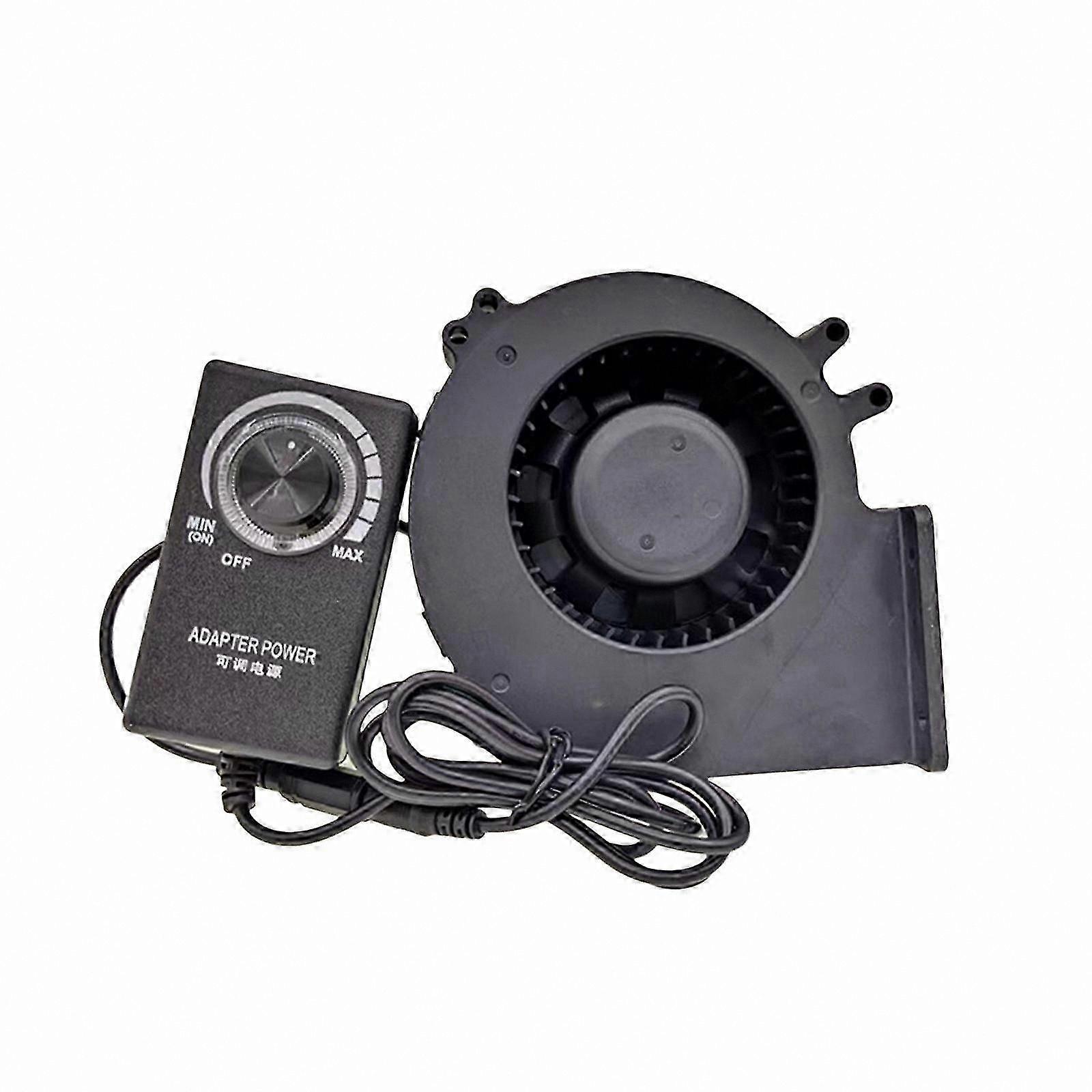 DC 12V Adjustable Speed Blower Fan for Ventilation and Cooling Systems with Controller