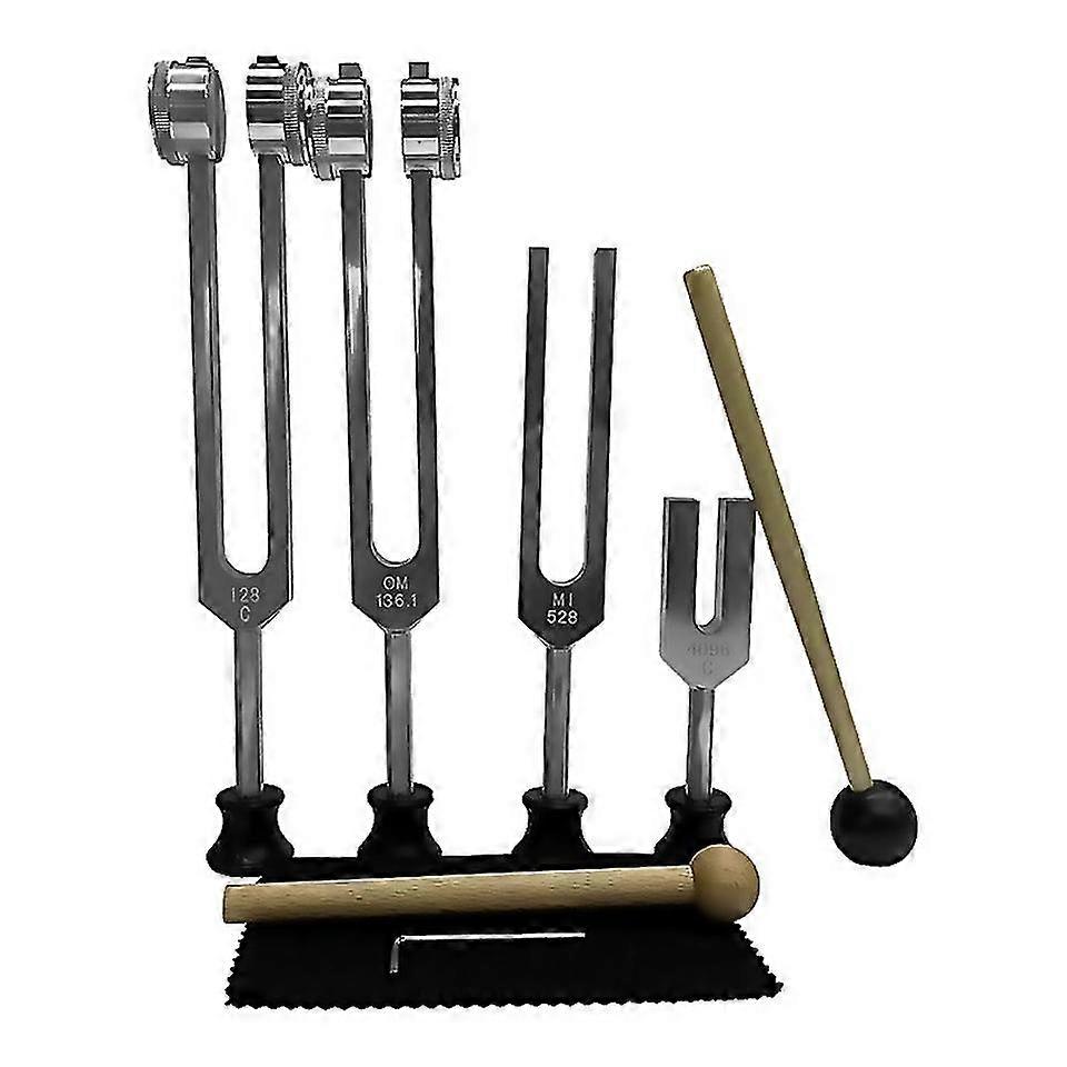 For 4pcs Tuning Fork Set 4096c Mi528 128c Om1361 For