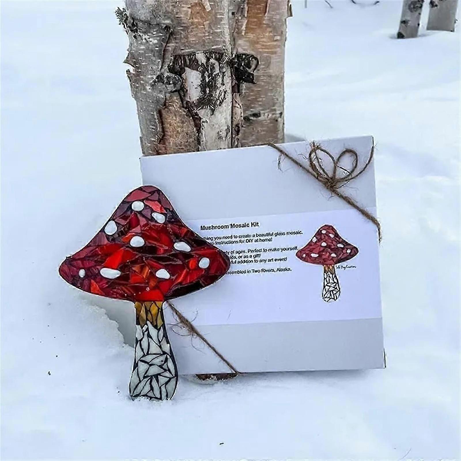 مجموعة الفسيفساء الزجاجية من سلسلة الجبال ، حزمة مواد الحرف الفسيفسائية ، مجموعات الفسيفساء DIY للبالغين ، هدية إبداعية