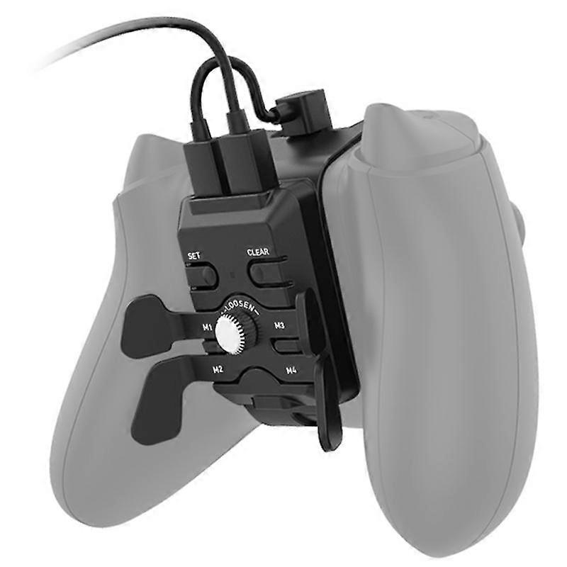Xbox Series X/S handle with extended buttons on the back. Xbox X/S handle with extra function buttons