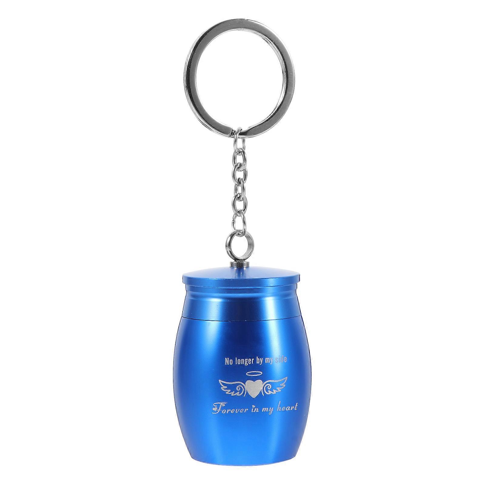 Moisture Resistant Mini Pet Cremation Ash Storage Box with Keychain – Durable Design for Cherishing Pet Ashes