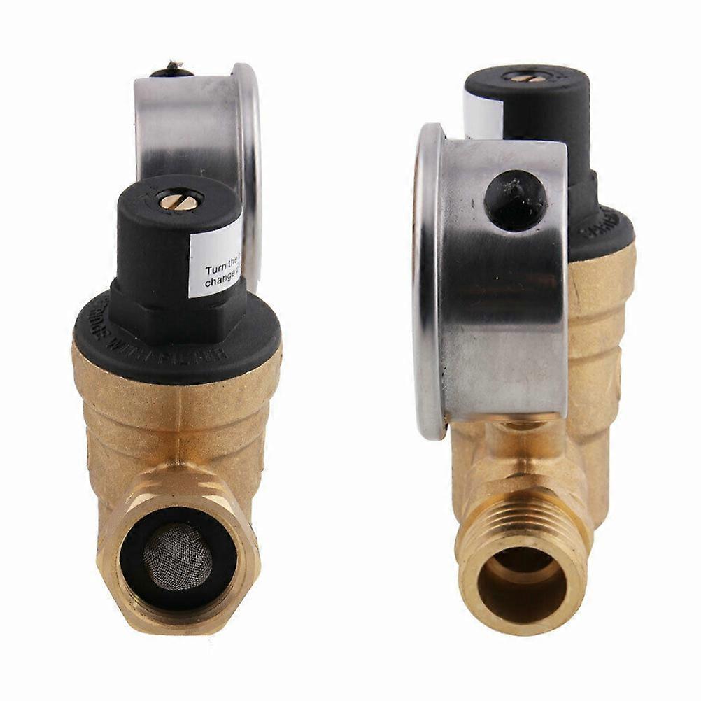 Compact Water Pressure Regulating Reducer For Automotive Use Car Enthusiasts 4.05 X 4.05 Inch 1Pcs