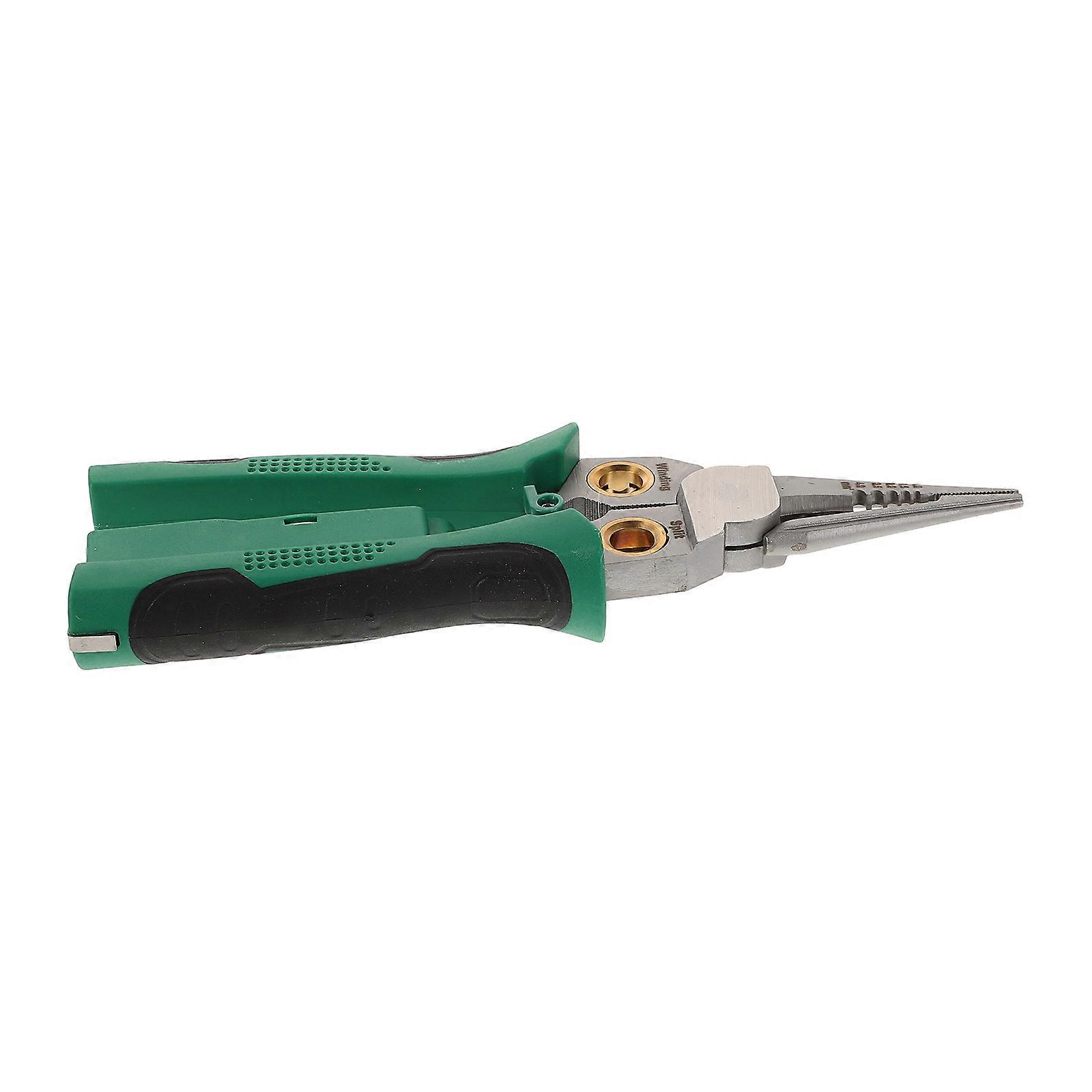 Voltage Testing Stainless Steel Wire Strippers Non-Slip Multifunctional Design Ideal For Electricians 20.00X5.00X5.00CM 1Pcs