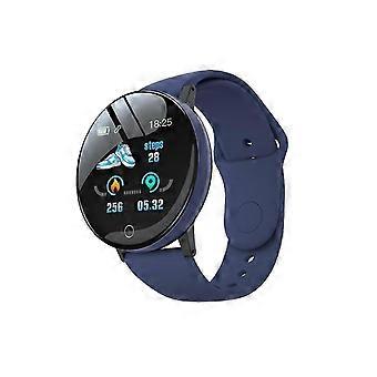 Nuovo 119s Schermo A Colori Orologio Tasso Monitoraggio Pressione Multi-sport Modalità Bracciale Tw Blu scuro