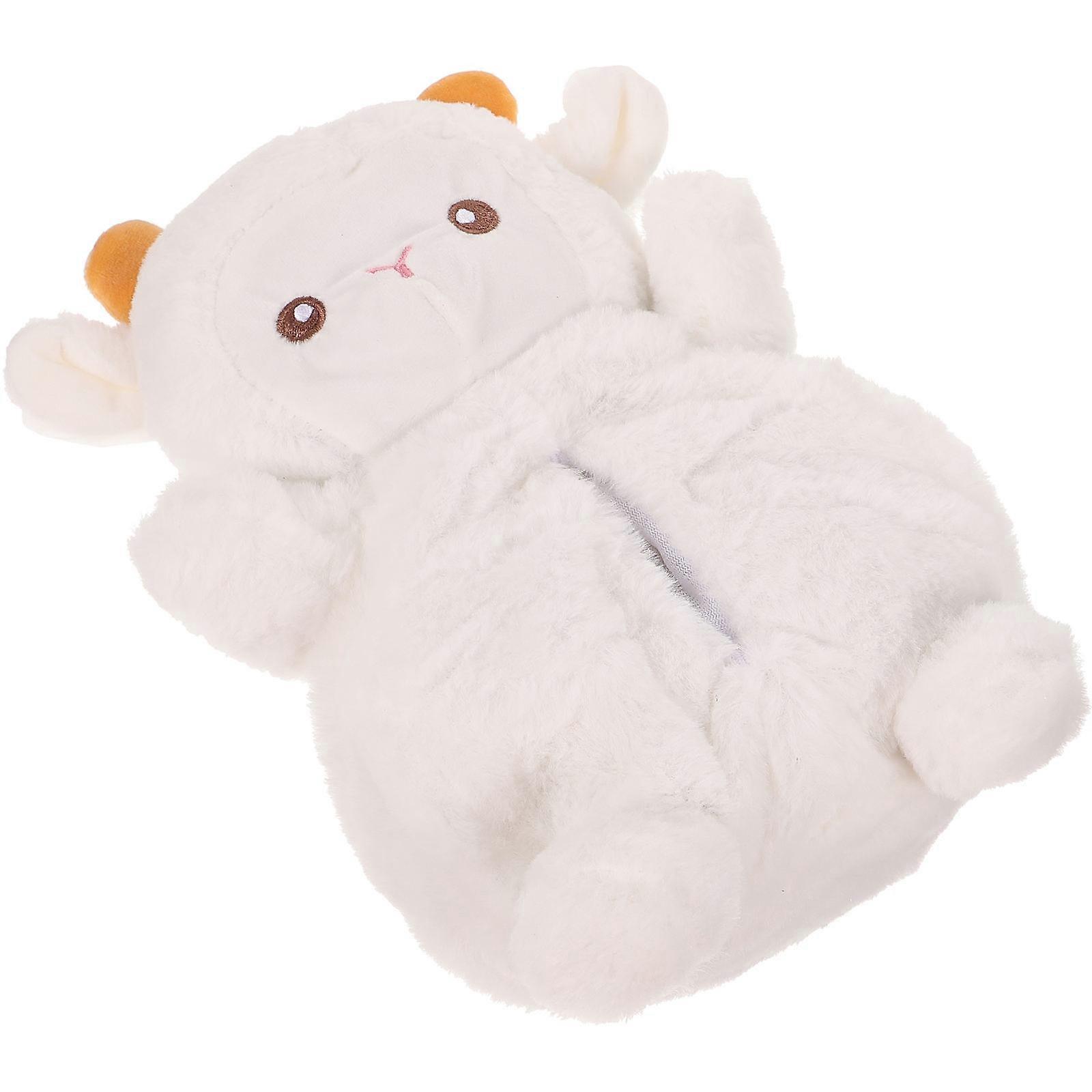 Decorative Tissue Holder For Office And Living Room Use With Cartoon Shape In Assorted Color Plush Material 1Pcs