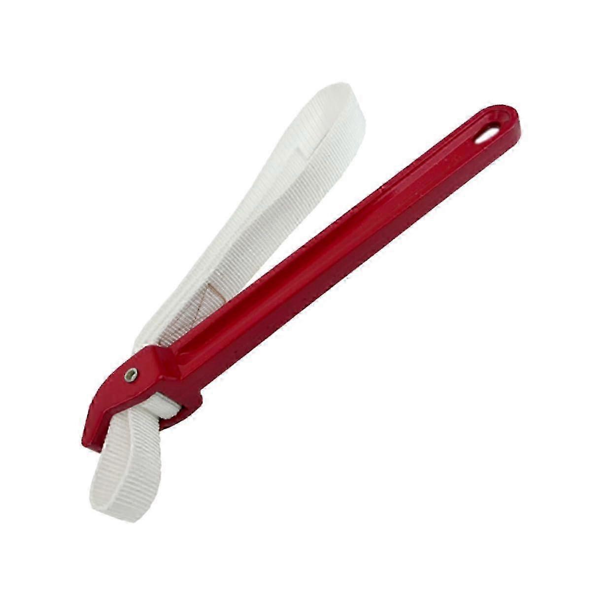 Oil Filter Tool with Adjustable Belt Aluminium Handle for Car and Motorcycle Maintenance and Durable for Various Oil Filter Sizes