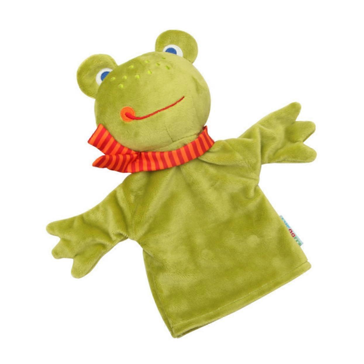 Creative Animal Hand Puppet Frog Glove Puppet Cartoon Preschool Toy Interactive Play Child Friendly