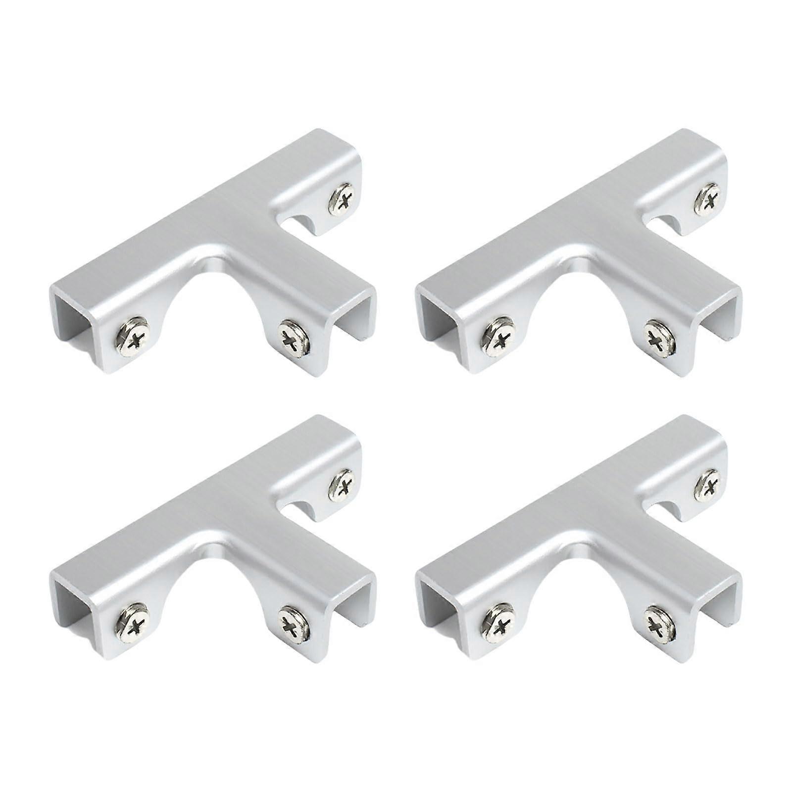 4pcs T Terminal Clamps Adjustable TShaped Fasteners for Multifunctional Systems 1012mm