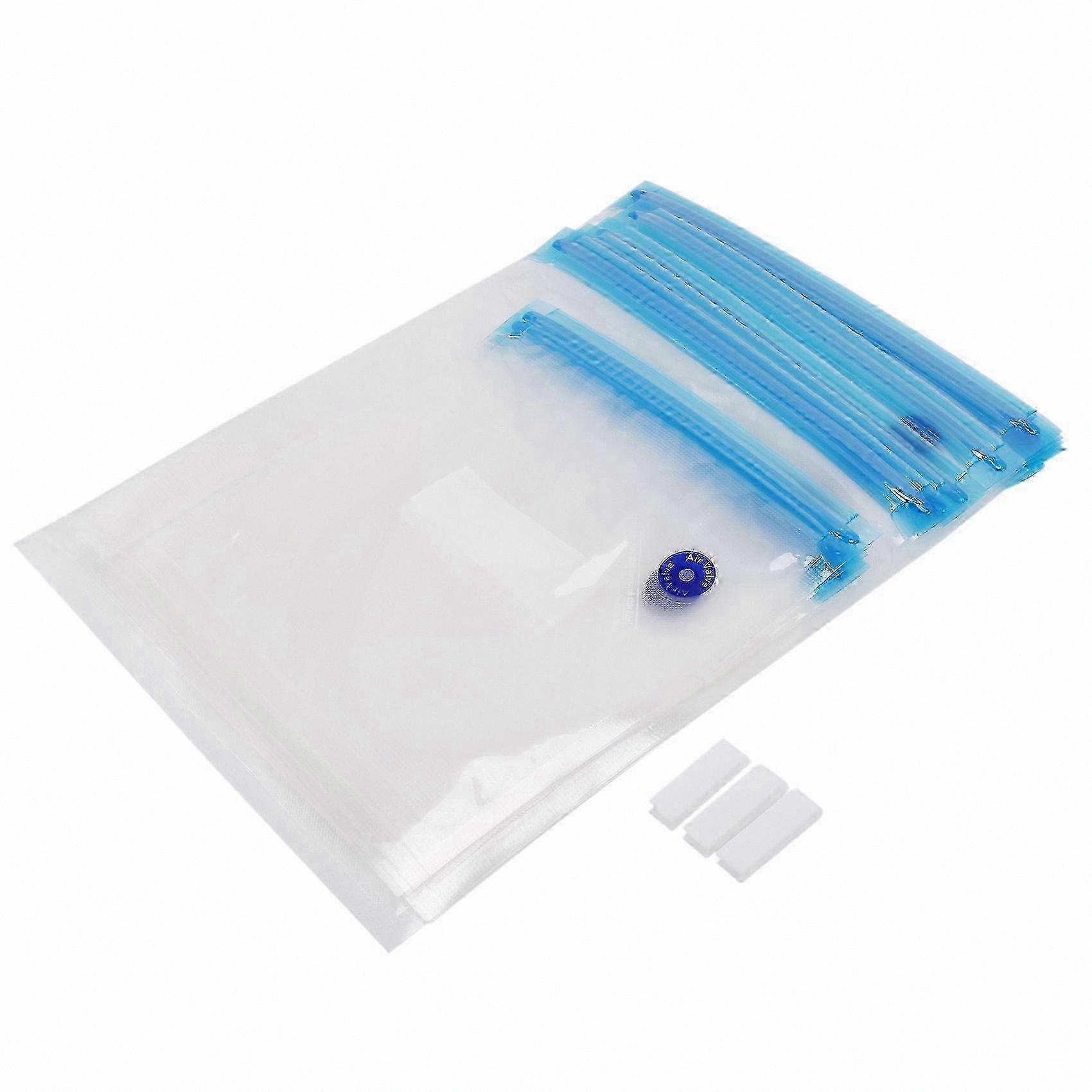 Sacs sous vide réutilisables avec clips pour le stockage sous vide et les aliments