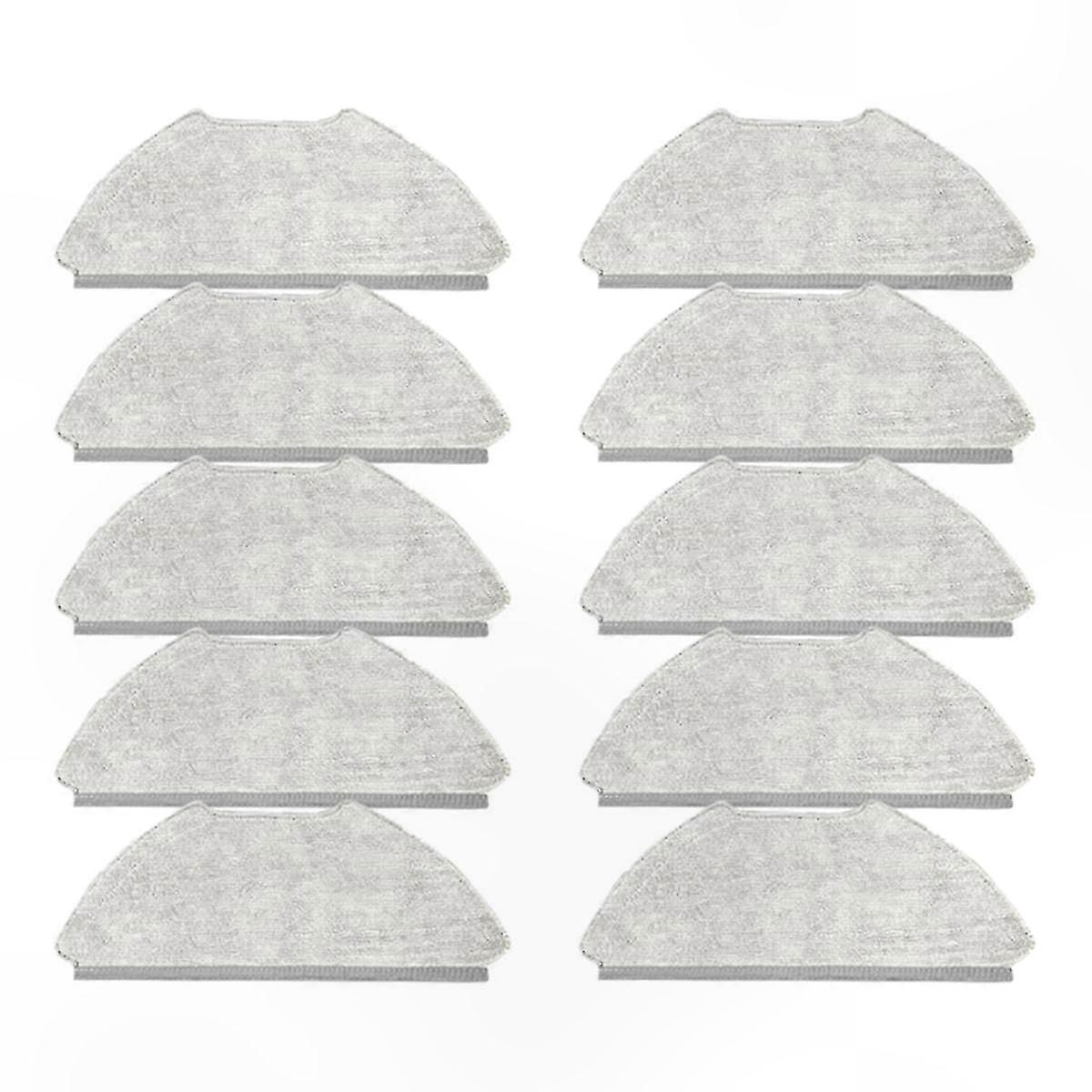 Replacement Mop Pads for Robot Vacuum Cleaner - 10 Pack Washable Cloths Compatible with T20 Models