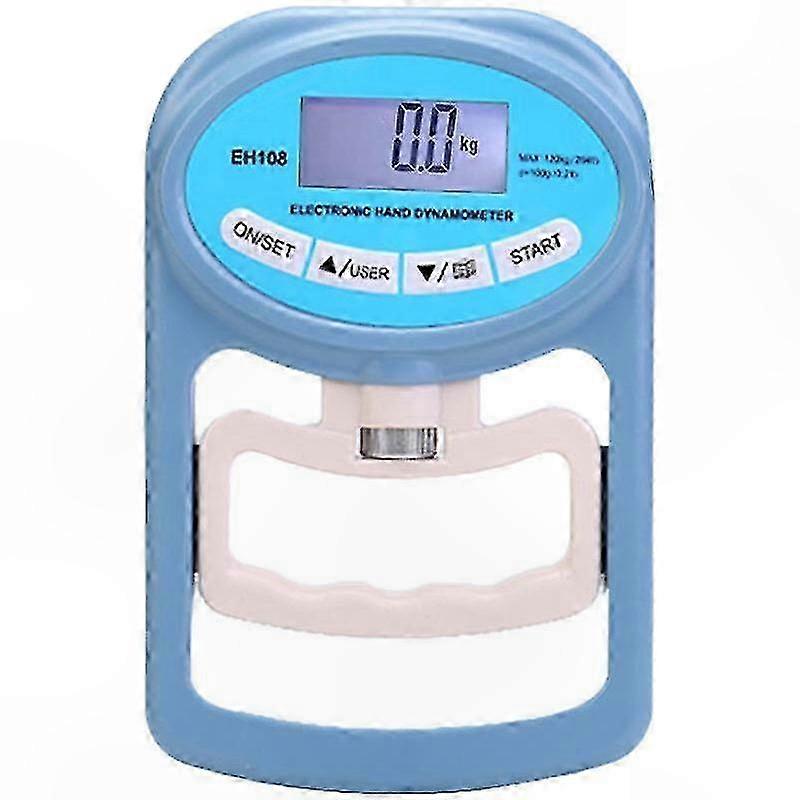 Digital Handheld Dynamometer for Grip Strength Measurement, Auto-Capture Function, 120kg Capacity